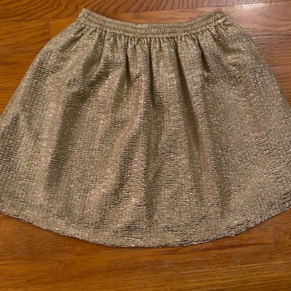 ruby and bloom girls skirt sparkly gold - size 10/12 - Picture 4 of 7